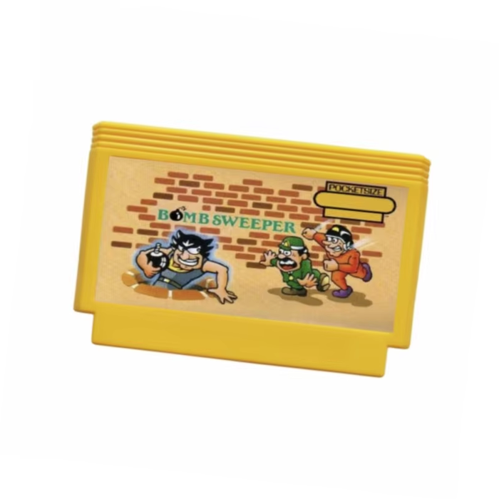 Bomb Sweeper NES Game Cartridge 8-Bit for FC/NES 60 Pin or 72 Pin Console