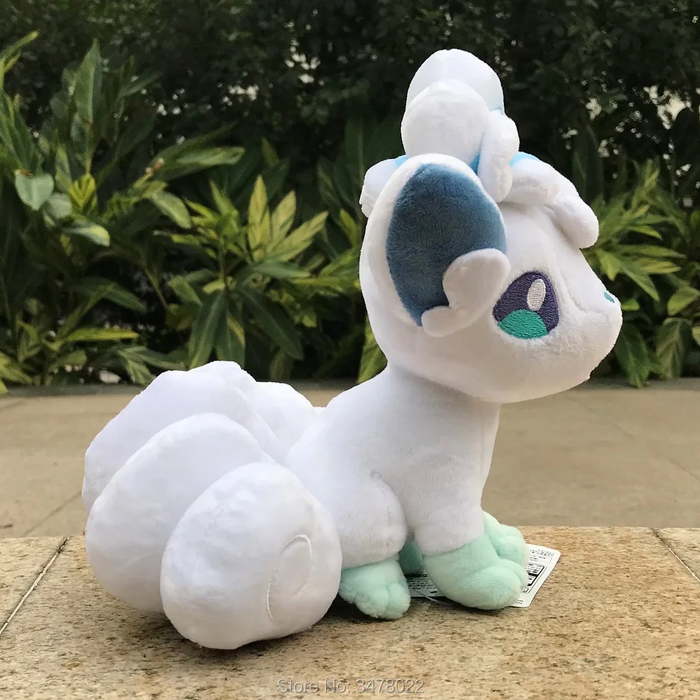 ❄️ Alolan Vulpix 8" Plush – Six-Tailed Fox Pokemon Stuffed Toy