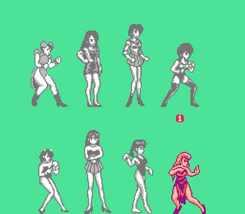 ๐ AV Bishoujo Senshi Girl Fighting - NES Cartridge (8-Bit 72 Pin)