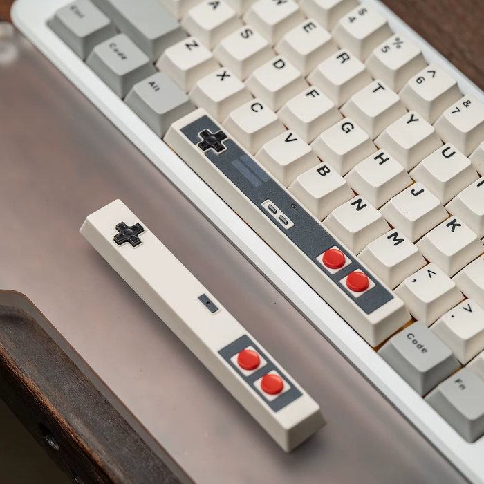 🎮 Retro Gamepad 6.25U Spacebar Artisan Keycap - ABS for MX Mechanical Keyboard