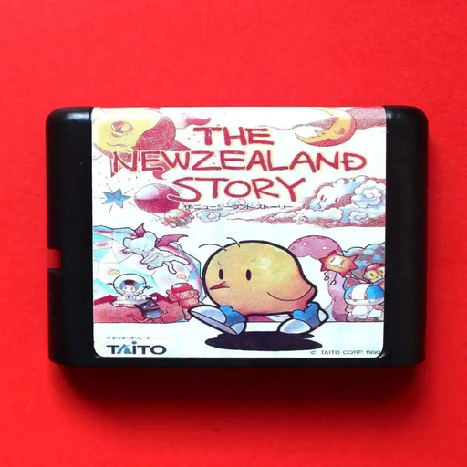 🐤 The NewZealand Story 16-Bit Game for Sega Genesis/Mega Drive Console