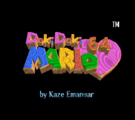 💘 Super Mario 64: Doki Doki – N64 Game Cartridge