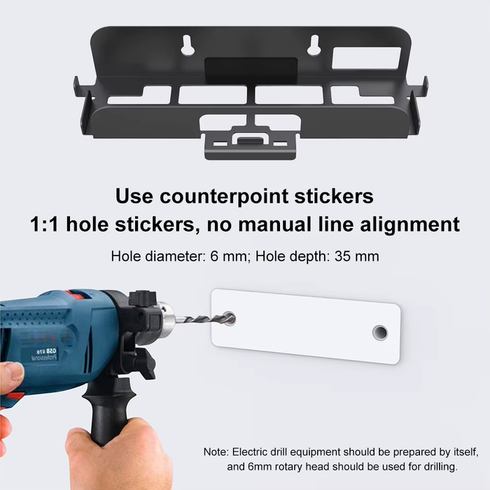🏠 Wall Mount Host Stand w Controller Hook – Wall Holder Bracket for NS2 Console