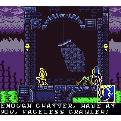 🕸️ Nyghtmare: The Ninth King – GBC Game Cartridge | Dark Fantasy Platformer 🗡️