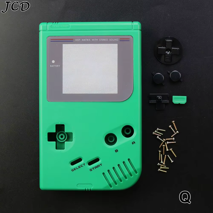 🔧 Full Shell Housing Kit for GB DMG | Replacement Case + Buttons + Screen Lens