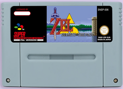 🗝️ Secrets of the Past | SNES RPG Game Card 🕹️