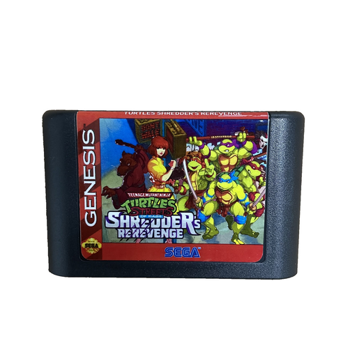 🐢 Teenage Mutant Ninja Turtles: Shredder’s Re-Revenge – 16-Bit Game Cartridge