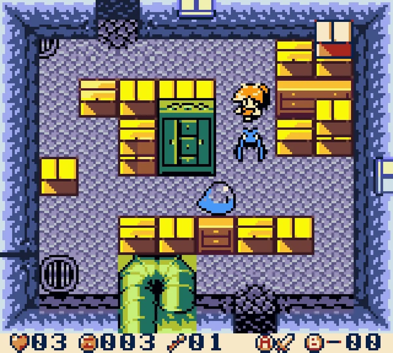 🎮 HIME'S QUEST GBC Game Cartridge | 2023 Retro Anime RPG Adventure