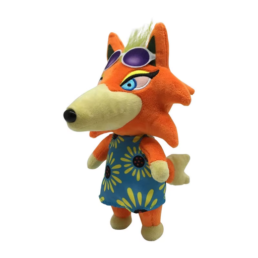 🐺 8 IN Audie Plush Doll | Animal Crossing Wolf Stuffed Toy Gift for Kids