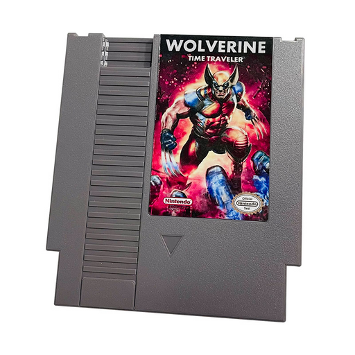 ๐น๏ธ Wolverine Time Traveler โ NES 8-Bit Game Cartridge | Retro X-Men Adventure