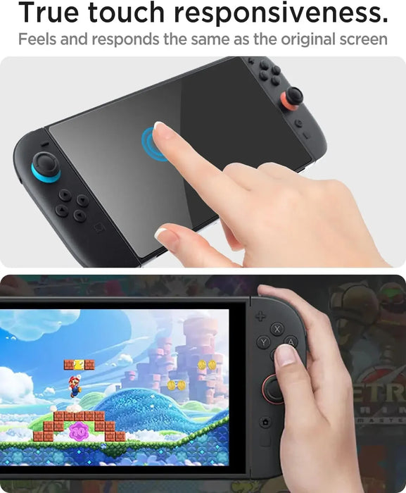🛡️ Tempered Glass Screen Protector for Nintendo Switch 2 2025 w/ Alignment Kit