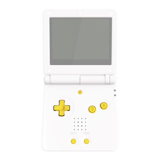 ✨ Full Set Buttons for Game Boy Advance SP | Chrome Gold Replacement Kit