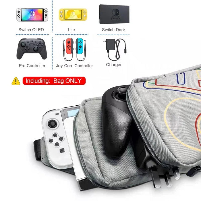 🎮 Portable Shockproof Woven Carrying Case for Nintendo Switch / OLED