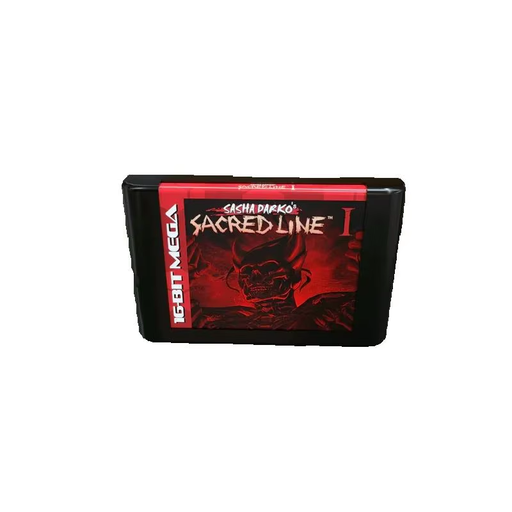 Sacred Line 16-Bit Game Cartridge for Genesis Mega Drive Horror Adventure