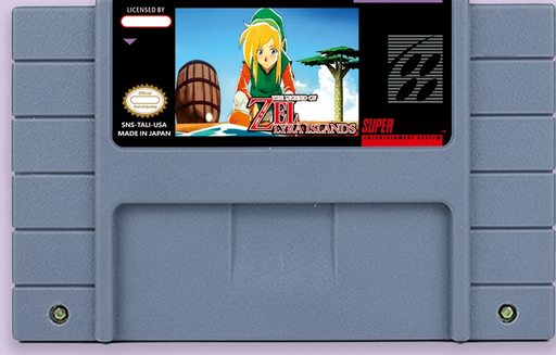 🗺️ Lyra Islands RPG SNES Game Cartridge | Zelda Fan Hack Adventure 🌟