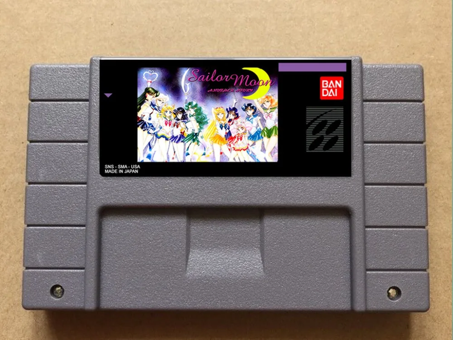Sailor Moon: Another Story π | SNES 16-Bit US NTSC Game Cartridge