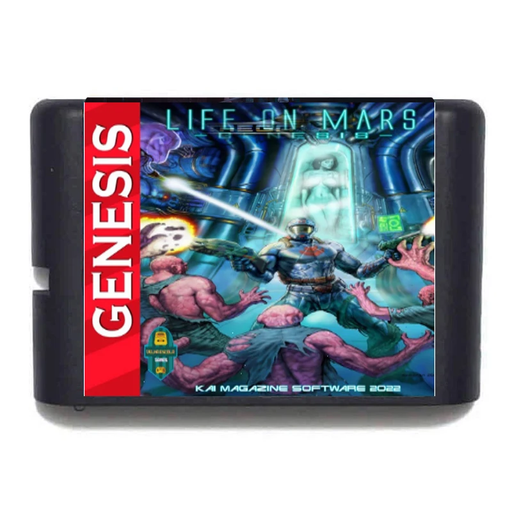 🪐 Life on Mars | 16-Bit MD Game Card for Mega Drive / Genesis 🚀