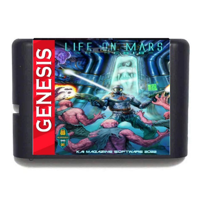 🪐 Life on Mars | 16-Bit MD Game Card for Mega Drive / Genesis 🚀