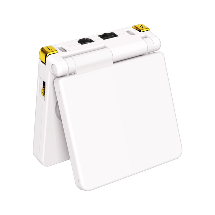 ✨ Full Set Buttons for Game Boy Advance SP | Chrome Gold Replacement Kit