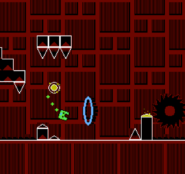 🕹️ Famidash (NES) – Rhythm Platformer Challenge!