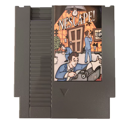 Nescape NES Cartridge 8Bit Retro Game for Nintendo Console 🕵️🔍🎮