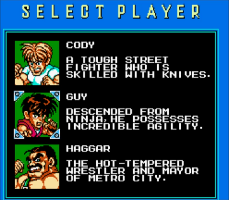 🕹️ Mighty Final Fight Turbo – NES Rom Hack Cartridge (USA/EUR, 72-Pin)