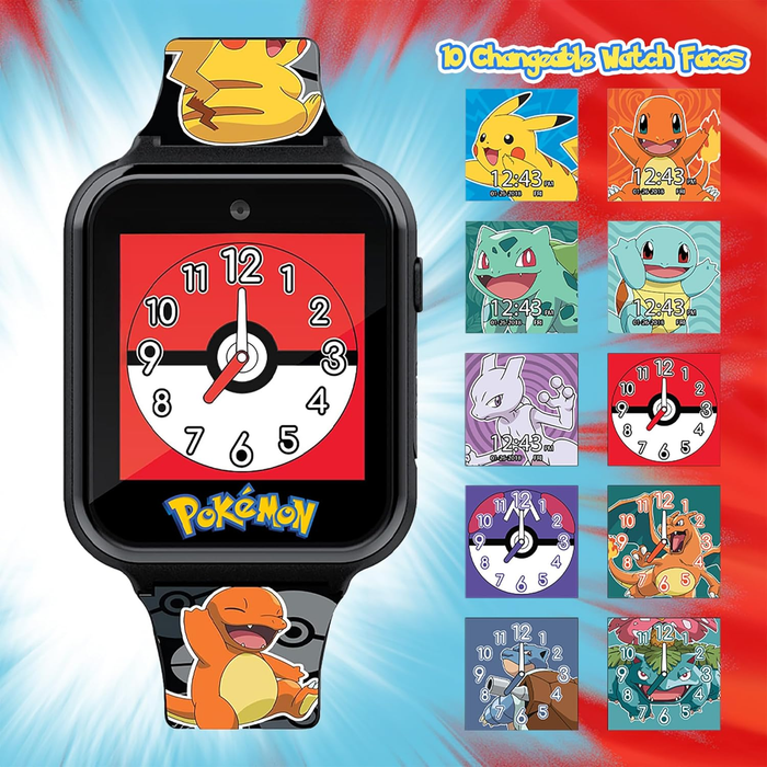 ⌚ Pokémon Interactive Smartwatch for Kids | Pikachu Design
