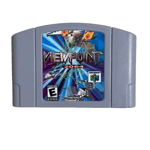 🚀 Viewpoint 2064 – N64 Game Cartridge | Unreleased 3D Shoot-’Em-Up for N64