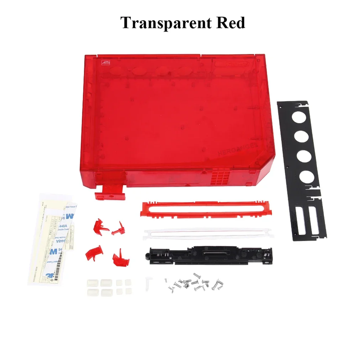 🎮 11-Color Full Shell Replacement Kit for Wii Console – With Buttons Included!