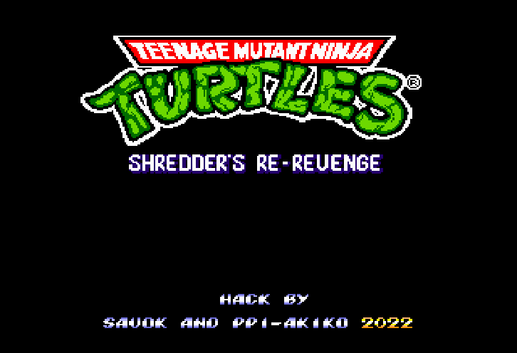 🐢 Teenage Mutant Ninja Turtles: Shredder’s Re-Revenge – 16-Bit Game Cartridge