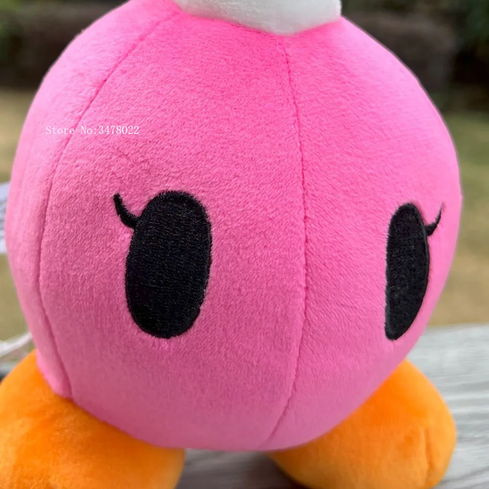 💣 6 IN Bombette Plush Toy | Pink Super Mario Bros Soft Doll Gift