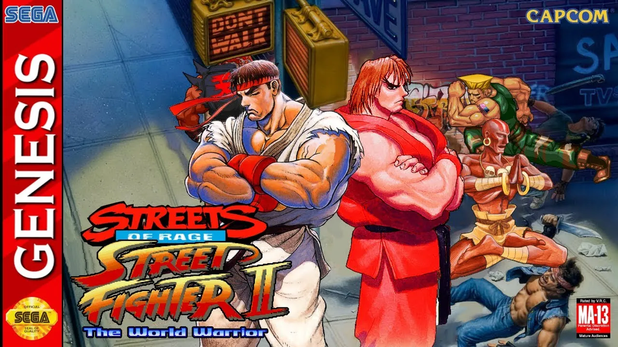 ๐ฅ Streets of Rage 2: The World Warrior | 16-Bit Game Card for MD / Genesis ๐ฎ