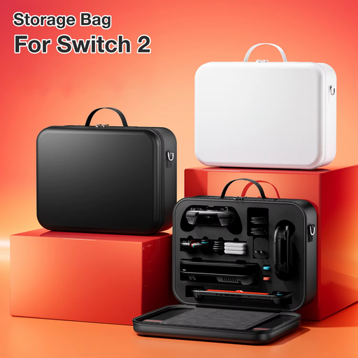 🎮 Switch 2 Travel Case – Waterproof Anti-Scratch Storage Bag w/ Handle