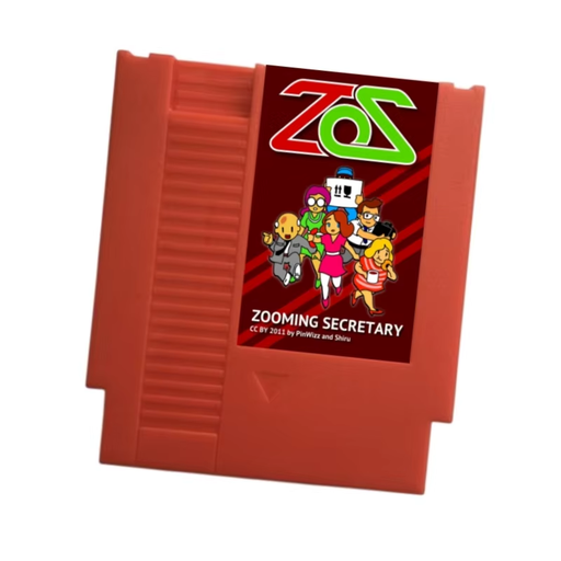 Zooming Secretary NES Game Cartridge for FC/NES 60 Pin or 72 Pin Console