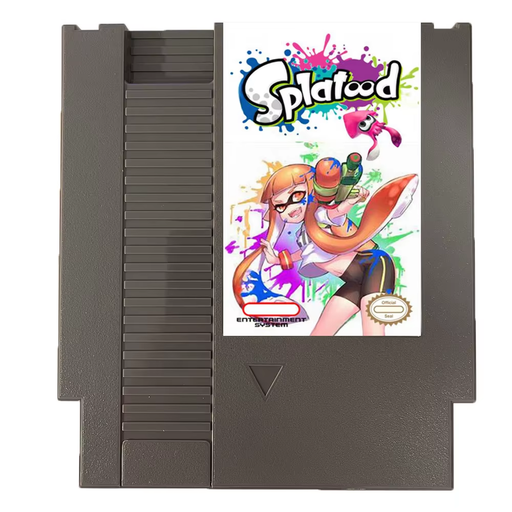 Splatood NES 8 Bit Game Cartridge for Nintendo Console NTSC PAL Version 🎮🦑
