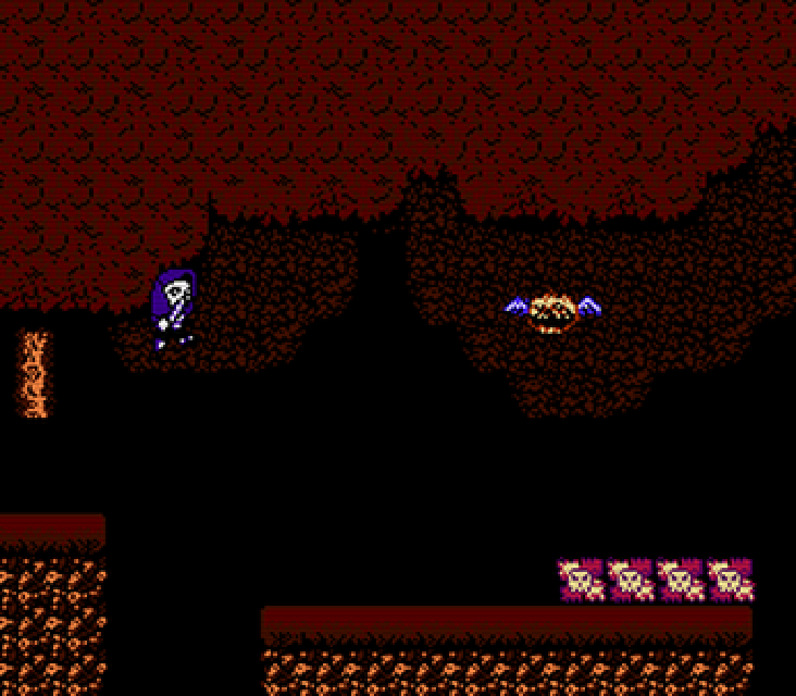 Ghoul Grind: Night of the Necromancer NES 8-Bit Game Cartridge