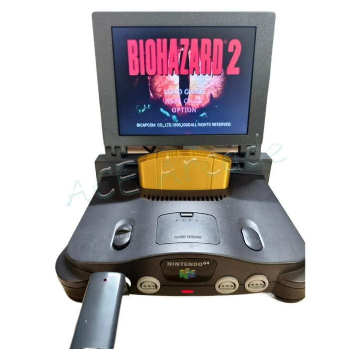 64-Bit N64 Mini Portable 8" LCD Screen | 4:3 Ratio Retro Gaming Display