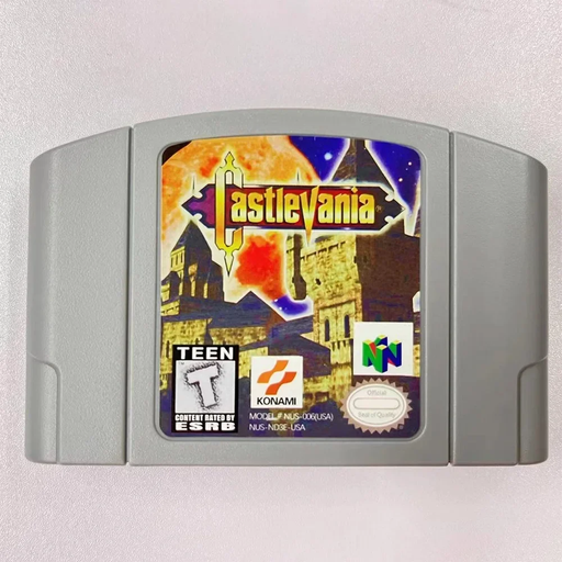 🦇 Castlevania Apocalypse for Nintendo 64 – 64-Bit Game Cartridge 💀