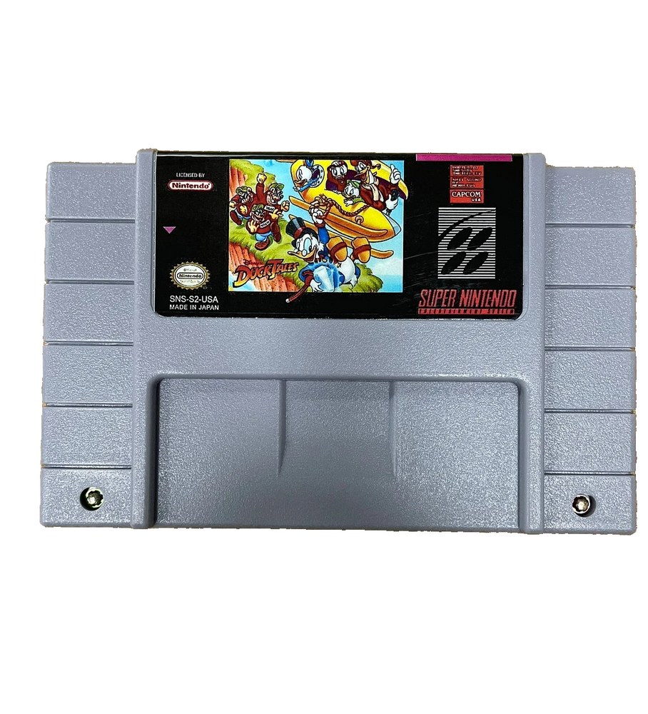🦆 Duck  Tales – SNES 16-Bit US Version Game Cartridge