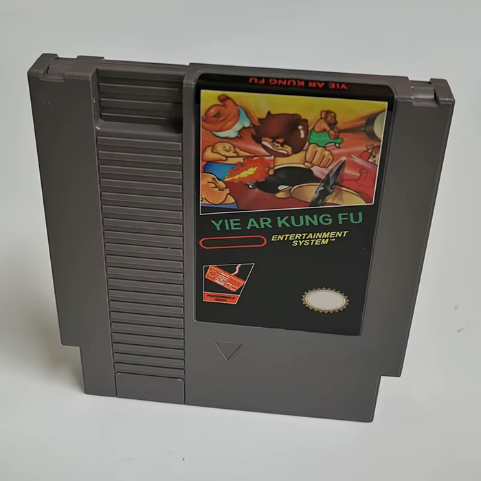🥋 Yie Ar Kung Fu 72-Pin Retro Game Cartridge - NTSC/PAL Console 🎮