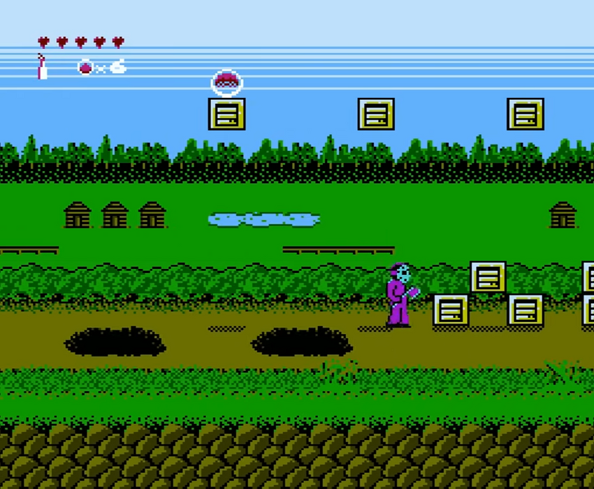 🕹️ All Hell Unleashed v6.66 | NES Horror Crossover Game Cartridge