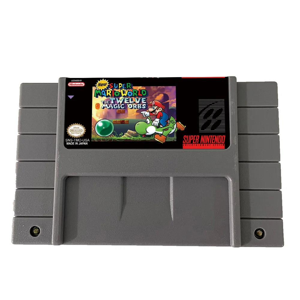 🌟 New Super Mario World 1: The Twelve Magic Orbs SNES
