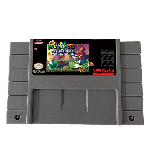 🌟 New Super Mario World 1: The Twelve Magic Orbs SNES