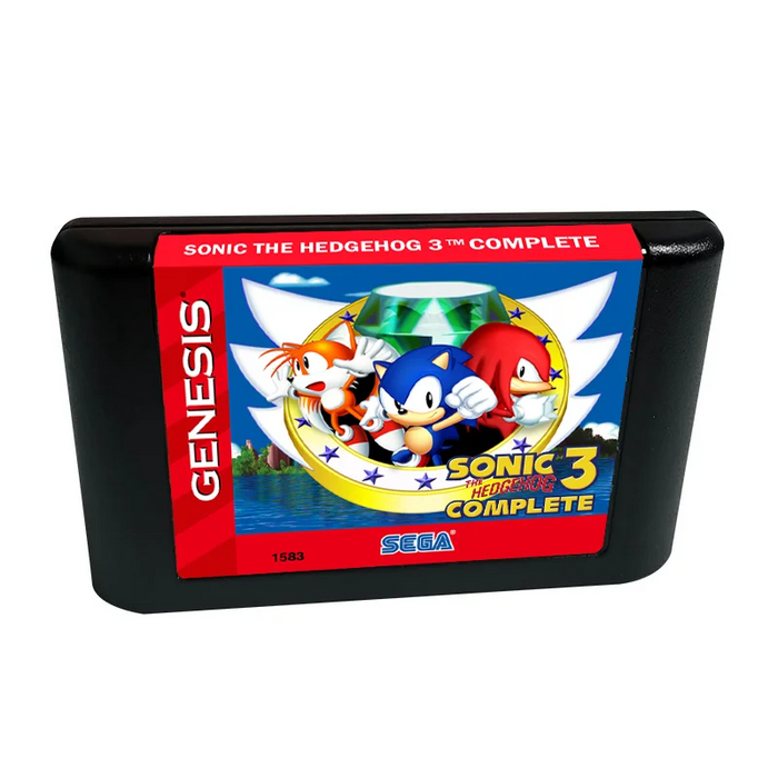 ๐ Sonic the Hedgehog 3 Complete | SEGA Genesis & Mega Drive 16-Bit Game Cartrid