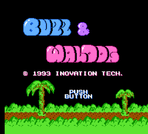 🐶 Buzz & Waldog | NES 8-Bit Game Cartridge | Unreleased Platformer