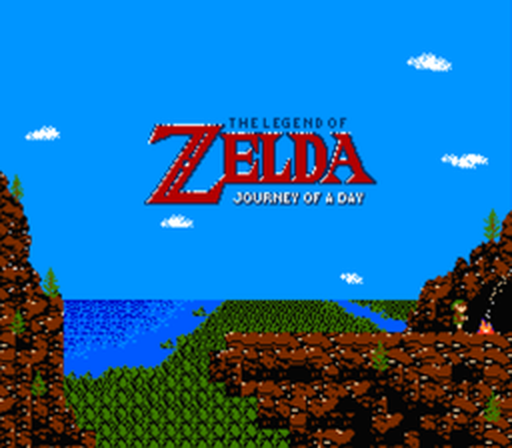 🗡️ LOZ: Journey of a Day – NES RPG Game Cartridge (72-Pin, 8-Bit)