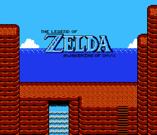 🛡️ LEGEND OF ZELDA: AWAKENING OF ONYX | NES 8-Bit Game Cartridge