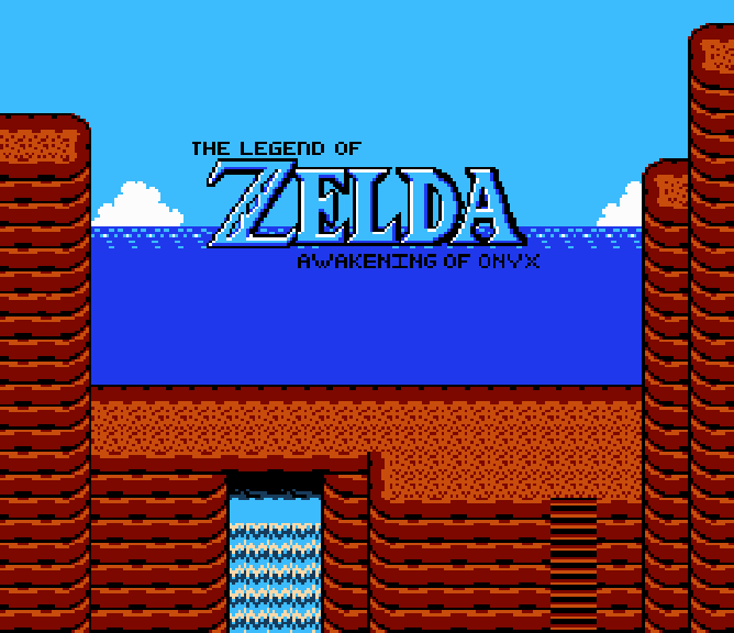 🛡️ LEGEND OF ZELDA: AWAKENING OF ONYX | NES 8-Bit Game Cartridge
