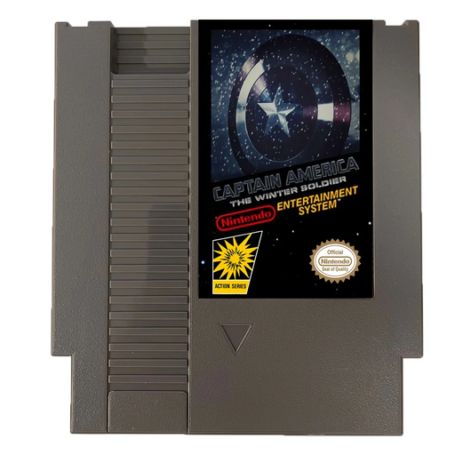 🛡️ Captain America: The Winter Soldier - 8-Bit Game Cartridge | For NES Console