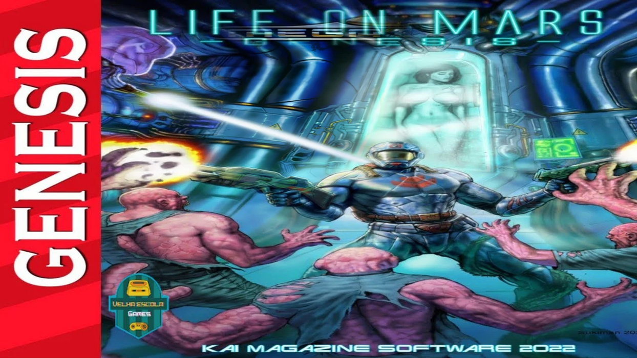 🪐 Life on Mars | 16-Bit MD Game Card for Mega Drive / Genesis 🚀